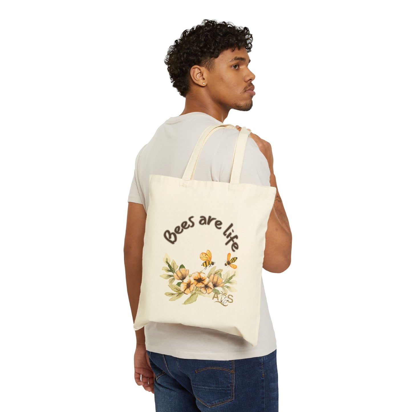 Bees are life Tote Bag