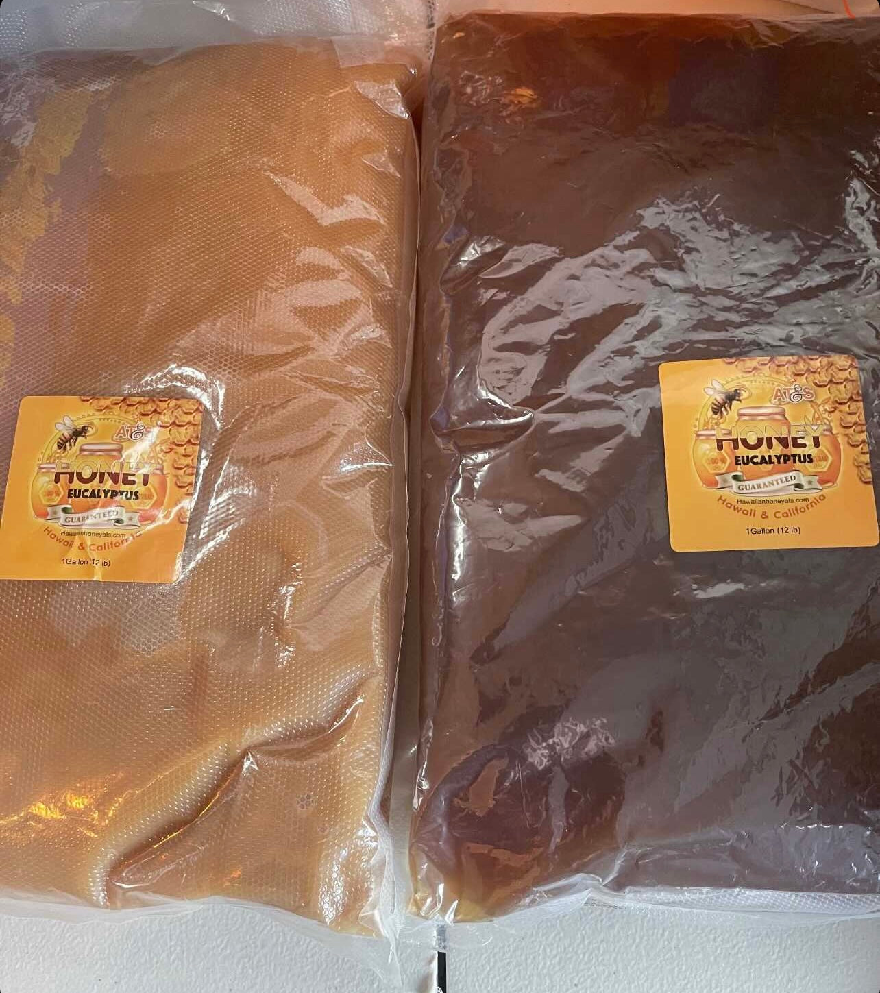 Gallon of Pure Hawaiian Honey-12 lb